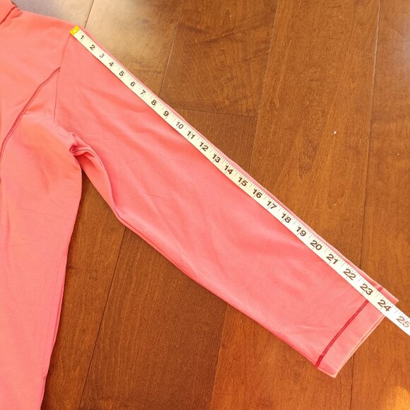 NWT Everywear by Danskin Pink Coral Stretch Zip Jacket Size L - Picture 10 of 10
